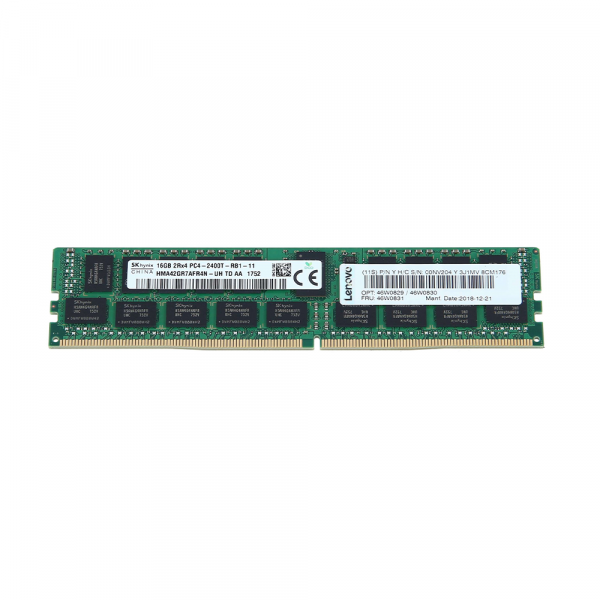 46W0829 | 16GB (1X16GB) 2400MHZ PC4-19200 CL17 ECC