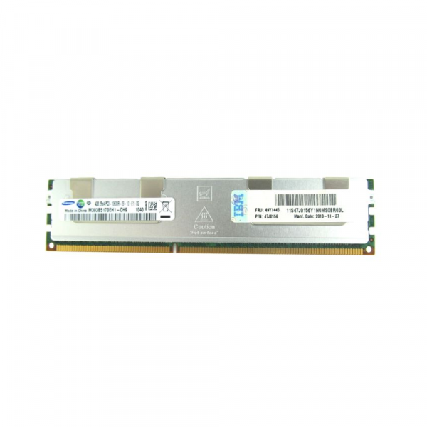 49Y1435 - 4GB (1x4GB, 2Rx4, 1.5V) PC3-10600 CL9 ECC DDR3 1333MHz LP RDIMM