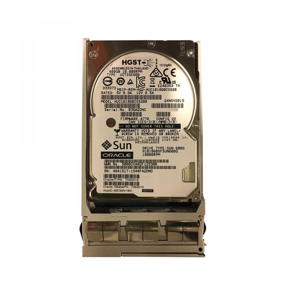 Oracle SUN 600GB 10000rpm 2,5-inch SAS-3 HDD with marlin bracket