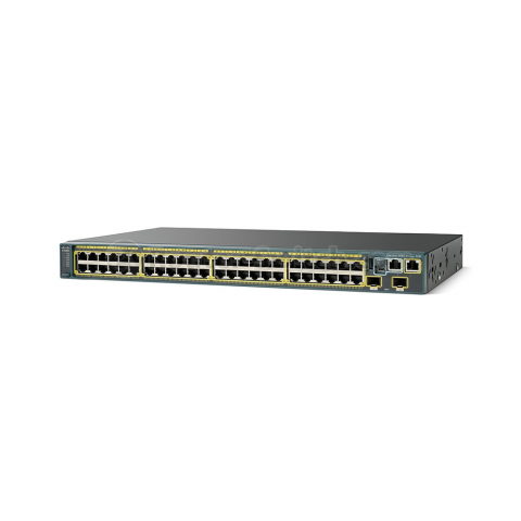 WS-C2960S-48TD-L - Catalyst 2960S 48 GigE, 2 x 10G SFP+ LAN Base